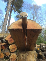 wood splitting